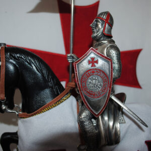 Armadura Caballero Templario, Armaduras ecuestres, 33 cm