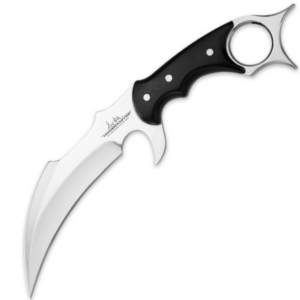 Karambit Gil Hibben de alto brillo con funda